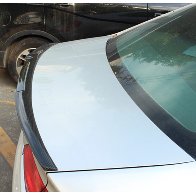 

For Audi A4 S4 B8 Sedan 4Doors 2009 2010 2011 2012 M4 Style High Quality Carbon Fiber Rear Trunk Spoiler