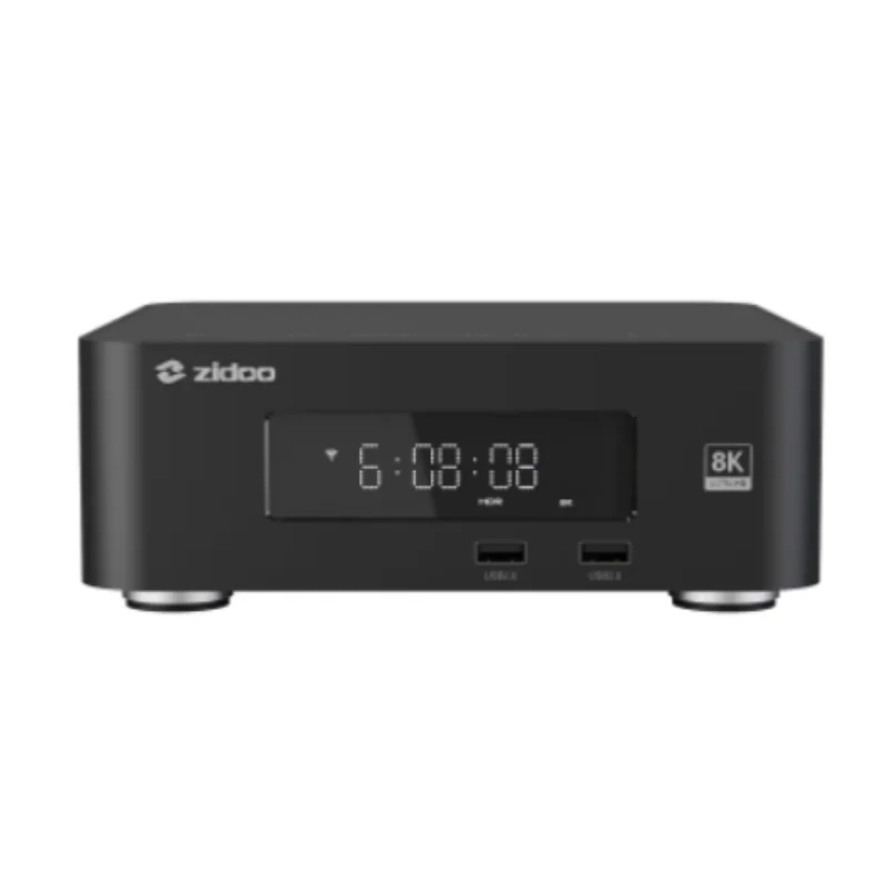 ZIDOO Z30 PRO-8K Media Player, Amlogic S928X-K Processor 6G+64G,DV, HDR10+ ,Android 11，BDMV/ISO，HDD Bay up to 16TB 6