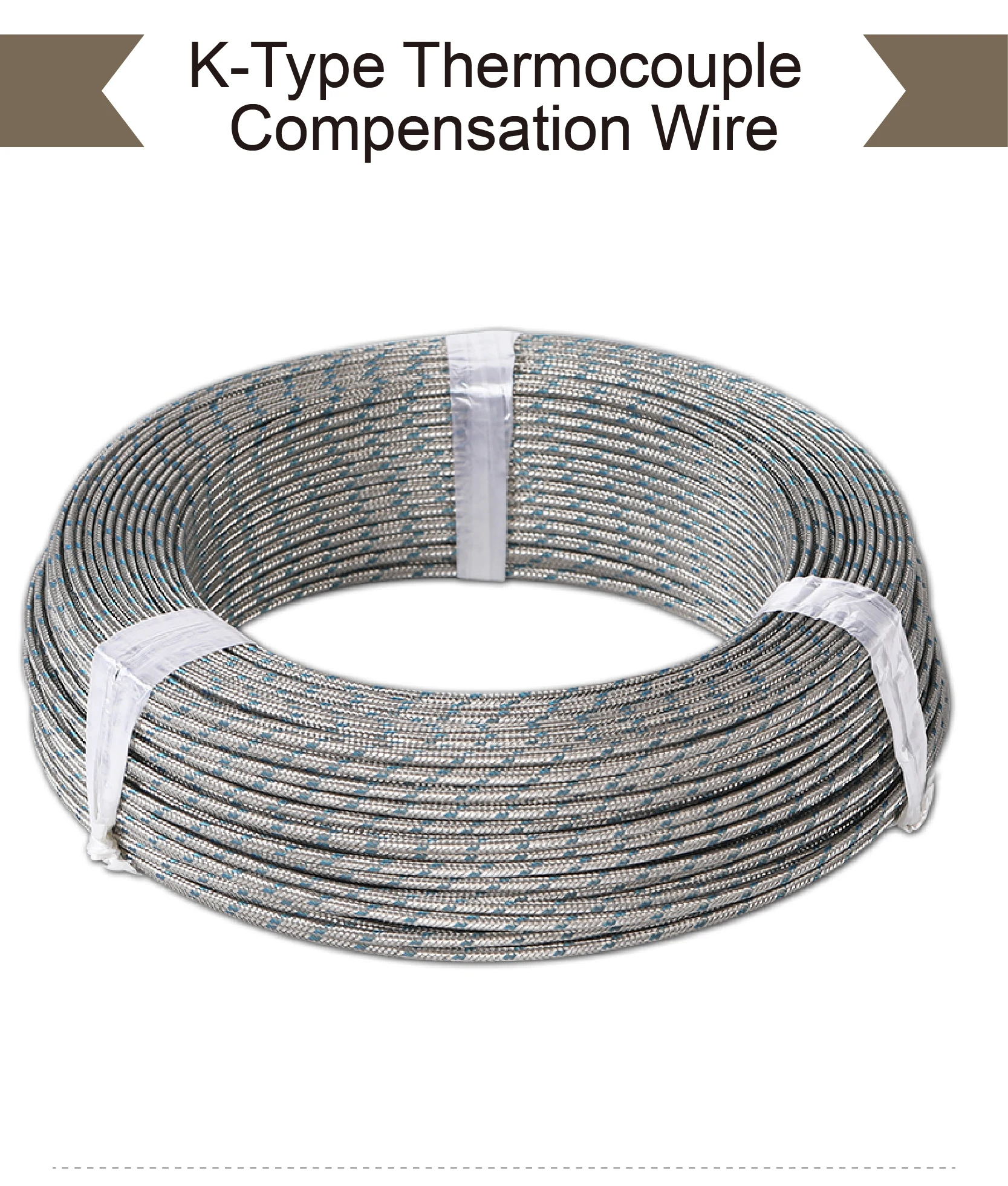 K type thermocouple compensation wire waterproof oil-resistant high temperature