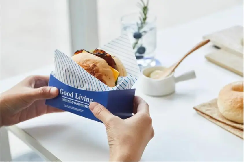 50pcs Sandwich Packaging Boxes, Hamburger, Toast & Bread Paper Trays, Disposable Fo... - SKU SHPB2233 - UGI Packaging