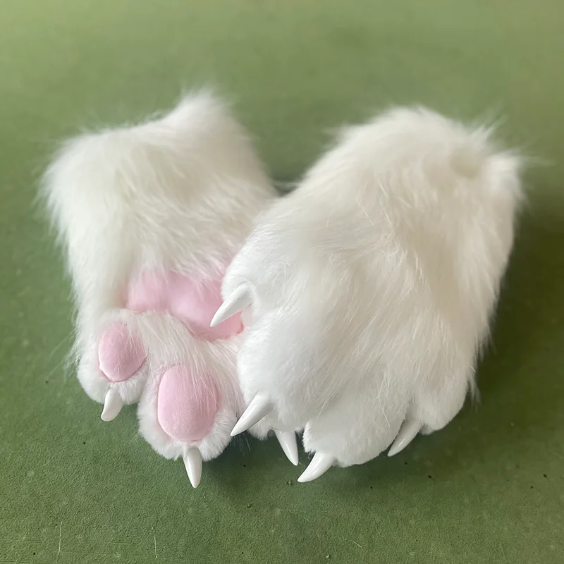 Fursuit Kigurumi Furry Animal Paws Nails Gloves Cosplay Costume