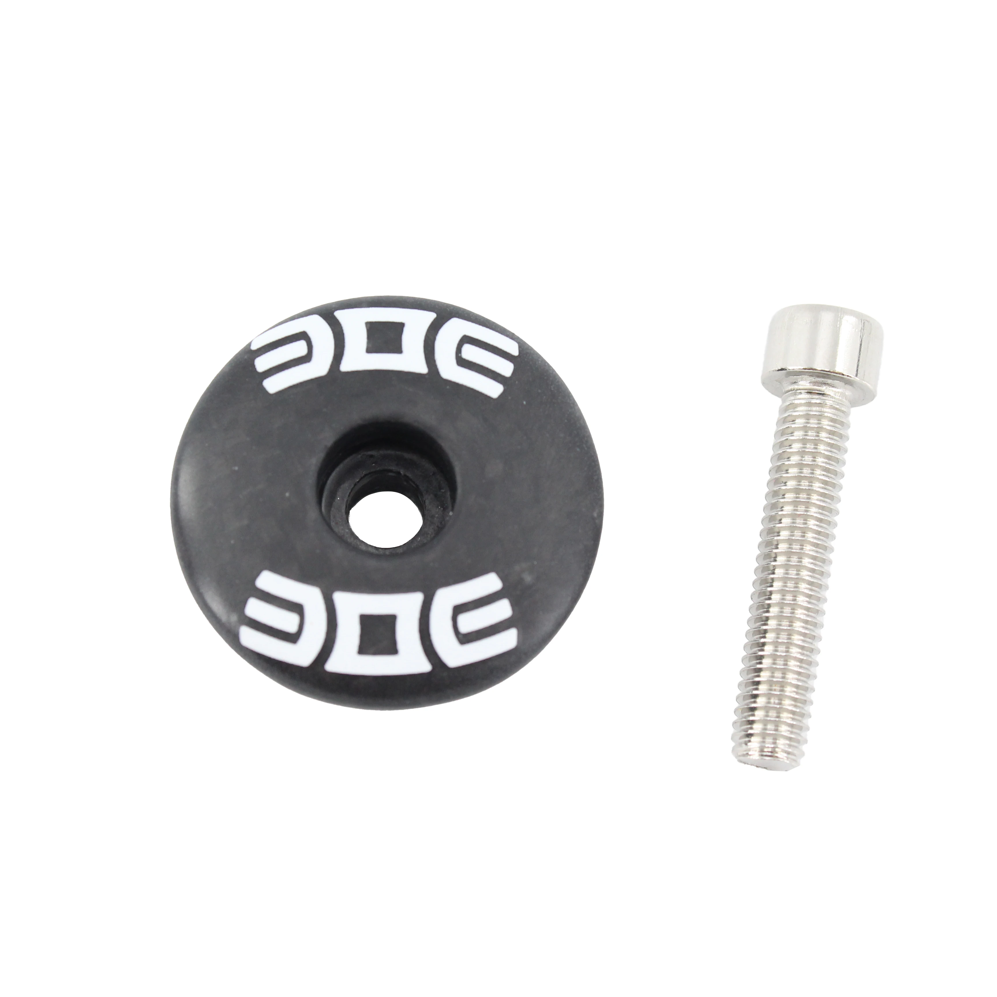Bike Stem Cap Bicycle Head Cap Bicycle Headset Matt 3K full carbon fibre bicycle stem cover bike headsets carbon top caps with bolts bike lightest parts
