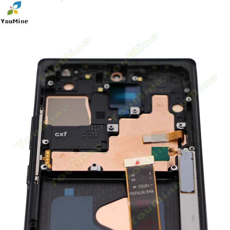 Écran LCD OLED + Châssis Noir Pour Samsung Galaxy Note 20 Ultra 5G (N986/N985) - Neuf