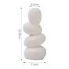 Electroplating Mirror Surface Design Flower Vase Living Room Desktop Egg Shape Ceramic Vase Plant Pot Decoration Home Decor 6