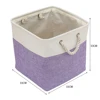 Collapsible Fabric Storage Cubes Organizer with Handles 33cm Polyster Storage Bins for Organization Durable Toy Clothing Box 6
