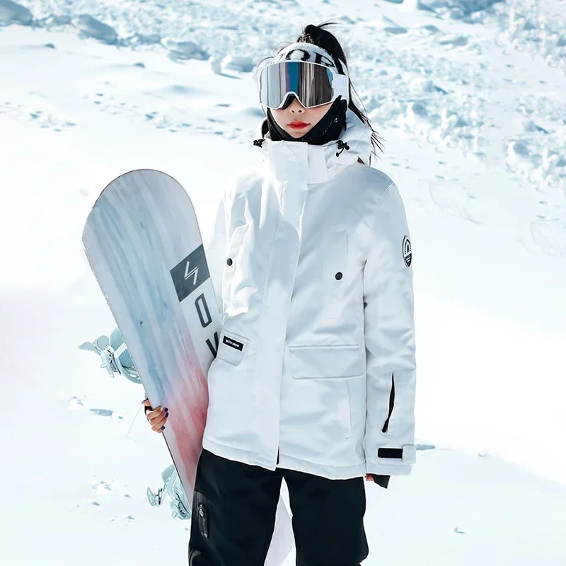 Outdoor Snowboard Woman Suit Hooded Jacket Pants Women Snowsuit Sport Ski  Sets Female Tracksuit Mountain Thermal Skyler Clothes