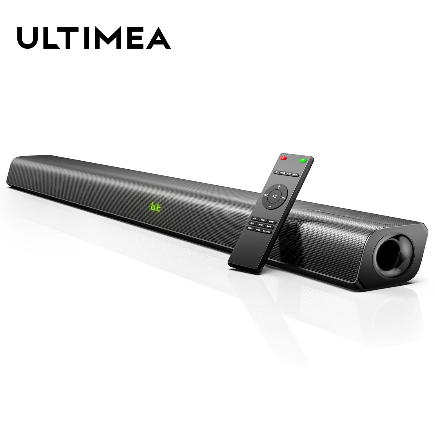 ULTIMEA 120W TV Soundbar Speaker Home Theater Subwoofer Wireless