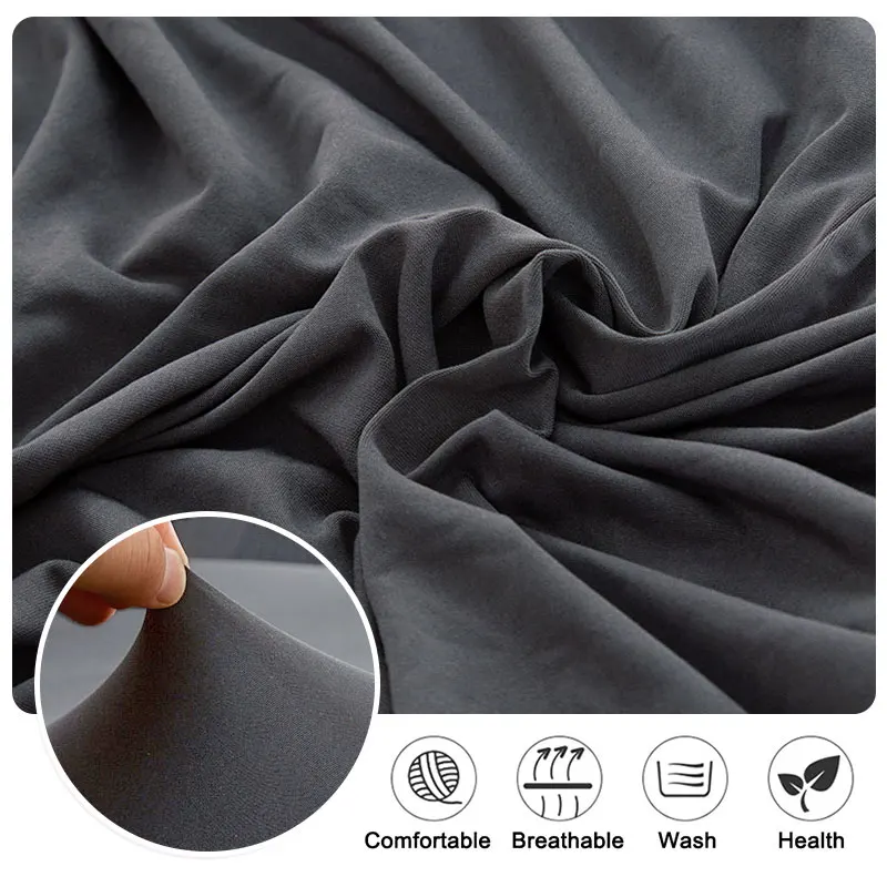 Real Waterproof Sofa Cushion Cover For Home Solid color Protector Sofa Cover Cheap Sofa Seat Cover Slipcover Furniture Protector 3