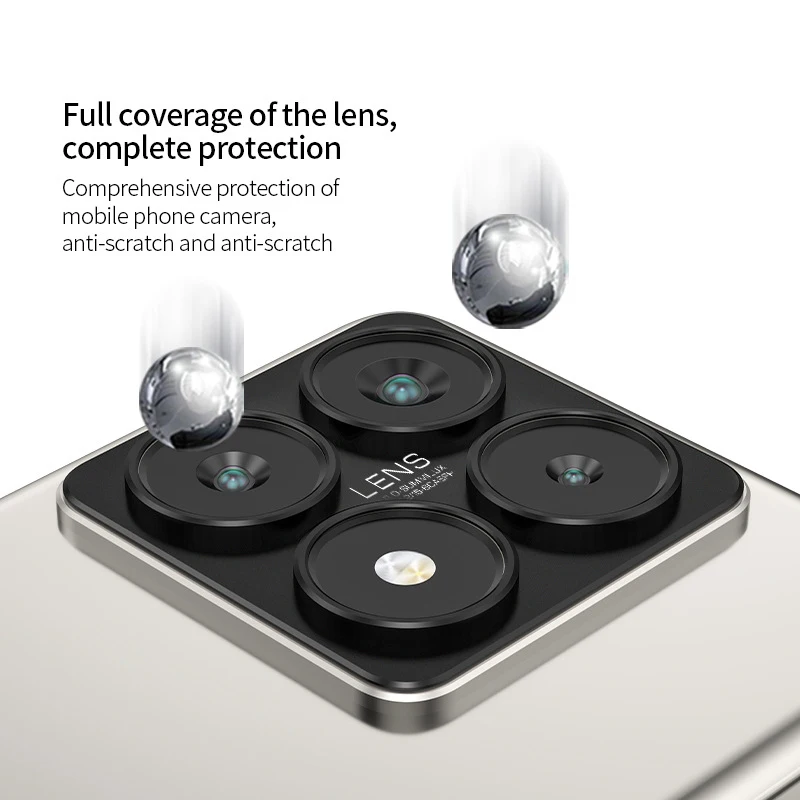 Enhanced Aluminum Lens and Screen Protector - Shockproof Display Protection