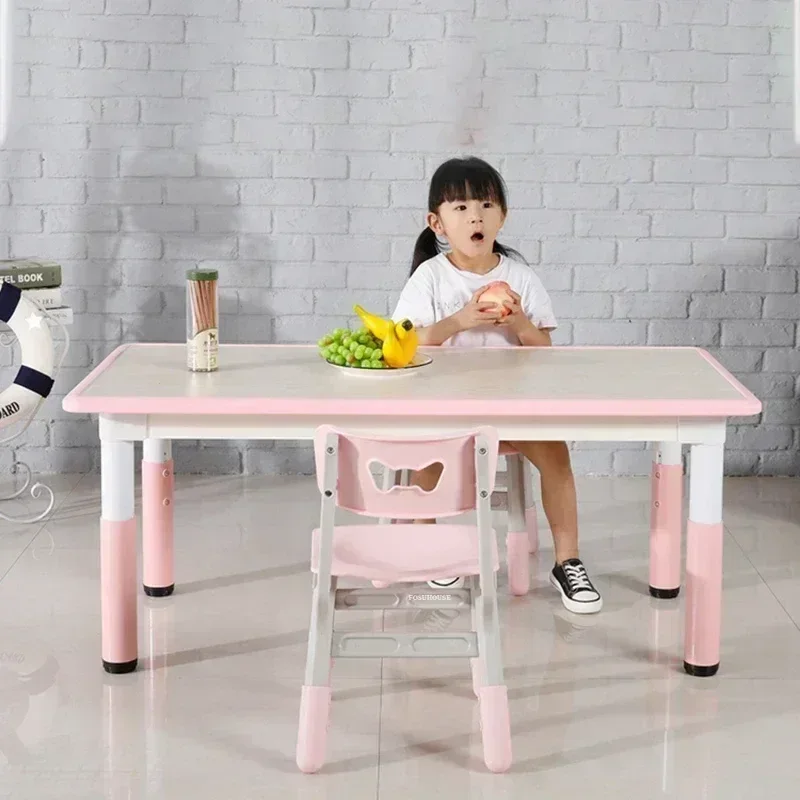 Modern Children Tables Multi-function Writing Desks Kindergarten Tables And Chairs Child Reading Small Table Home Room Desks