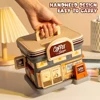 Kids Piggy Bank Coffee Shop Pretend Play Toy Coin Savingbox Money Box Cash Container Children Gift Atm Machine Educational Toy 2
