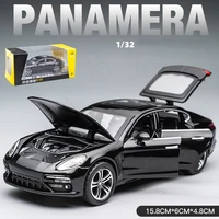 1:32 Porsche Panamera Handmade Metal Simulation Car Model For Model Car Simulation Car Model Vehicle Children's Boy Toy Car 2