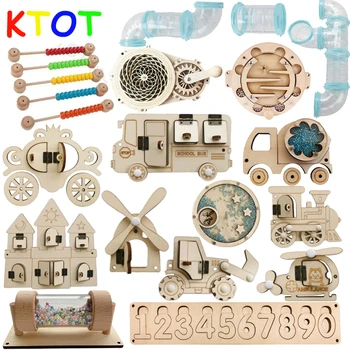 Montessori Busy Board Toy 1