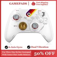 Wireless Controller For Xbox One Series X/S Pc Gaming Gamepad With 6-Axis Gyro Sensor Dual Vibration Hall Effect Wifi Joystick