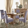 XL Size Stretch Velvet Dining Chair Covers Removable Washable Large Soft Dining Kitchen Home Restaurant Chair Slipcovers 3