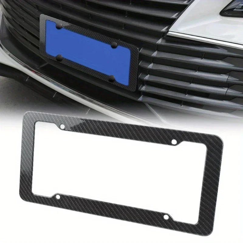 Premium US License Plate Holder - Sleek Car Modification Frame