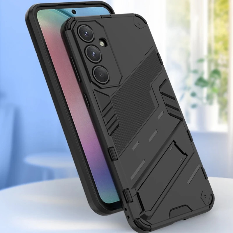 Per Samsung Galaxy A55 5G Custodia Samsung Galaxy A55 A35 A25 A15 A05 A04 S24 Cover Armor Cover Posteriore Antiurto Per Pc Per Samsung A55