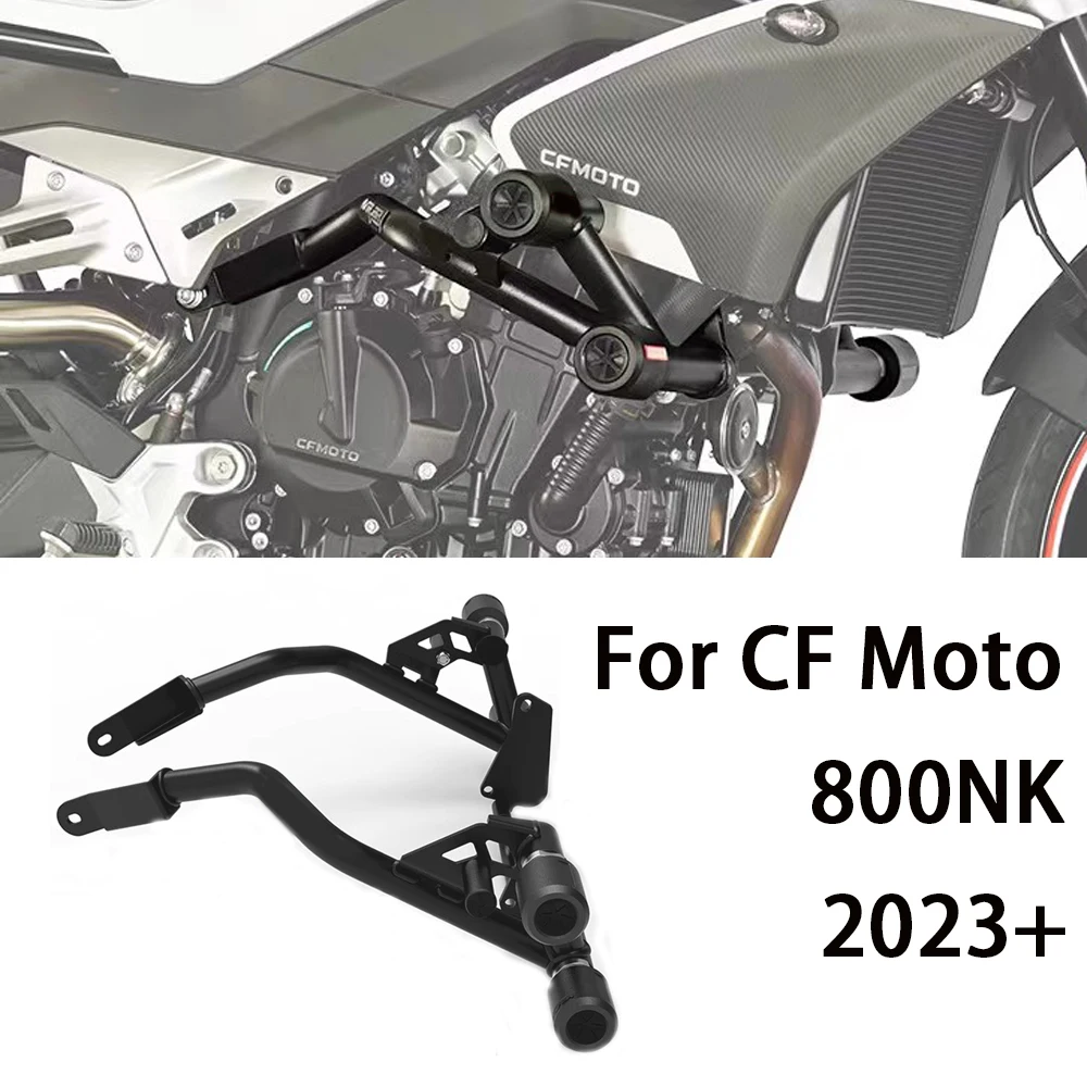 

800NK Accessories For CF Moto 800 Nk 2023 Motorcycle Competitive Bar Guard Against Fall Ball Bumper Bumper Kinkana Modification