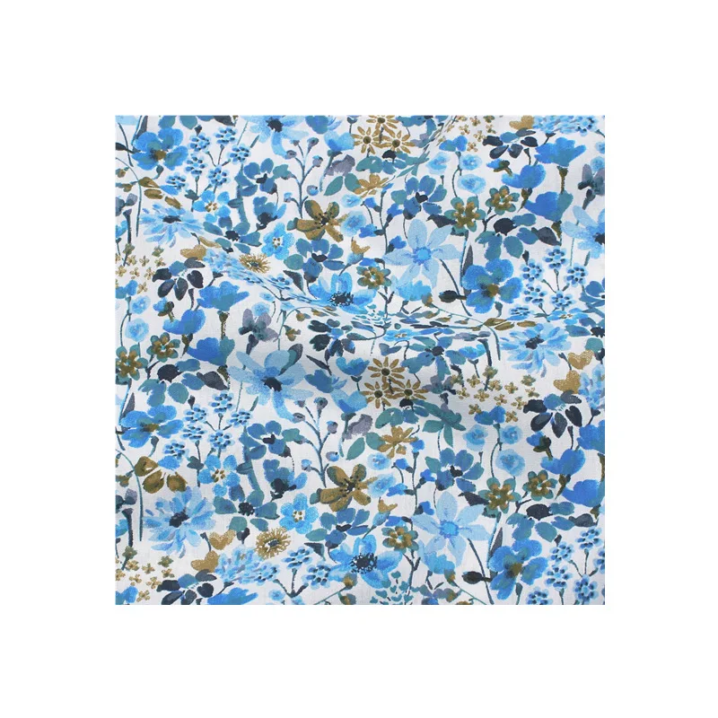 Cotton Fabric Small Floral Print Dressmaking 140x50cm cotton fabric