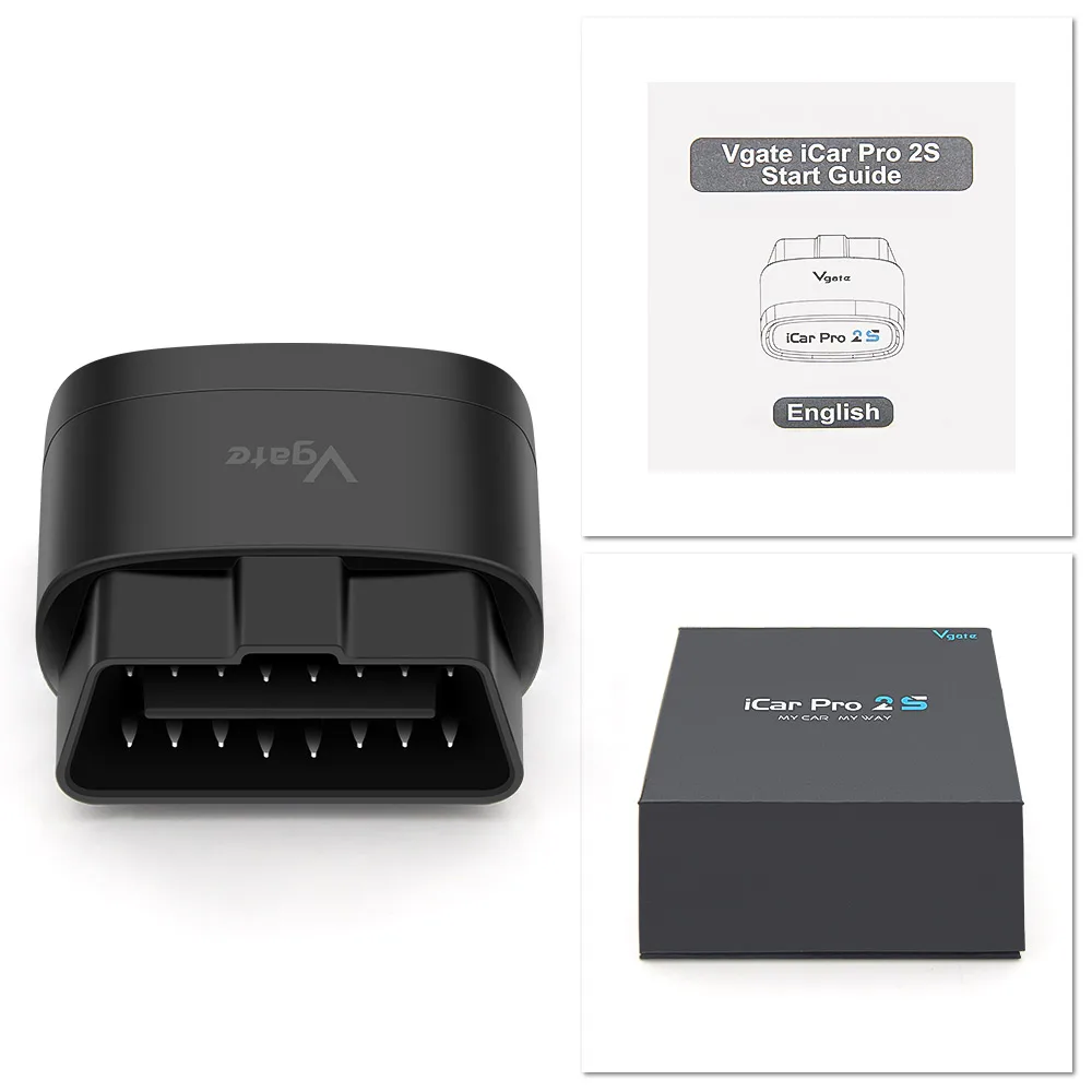 Vgate iCar Pro 2S Bluetooth 5.3 OBD2 Scanner Auto SCAN ELM327 Diagnostic Tool OBDII Diagnose for iOS/Android/Windows obd2 scanner