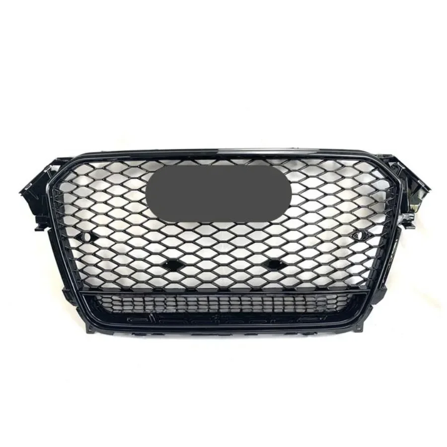 

For RS4 Style Front Sport Hex Mesh Honeycomb Hood Grill for Audi A4/S4 B8.5 2013-2016 For Quattro Style
