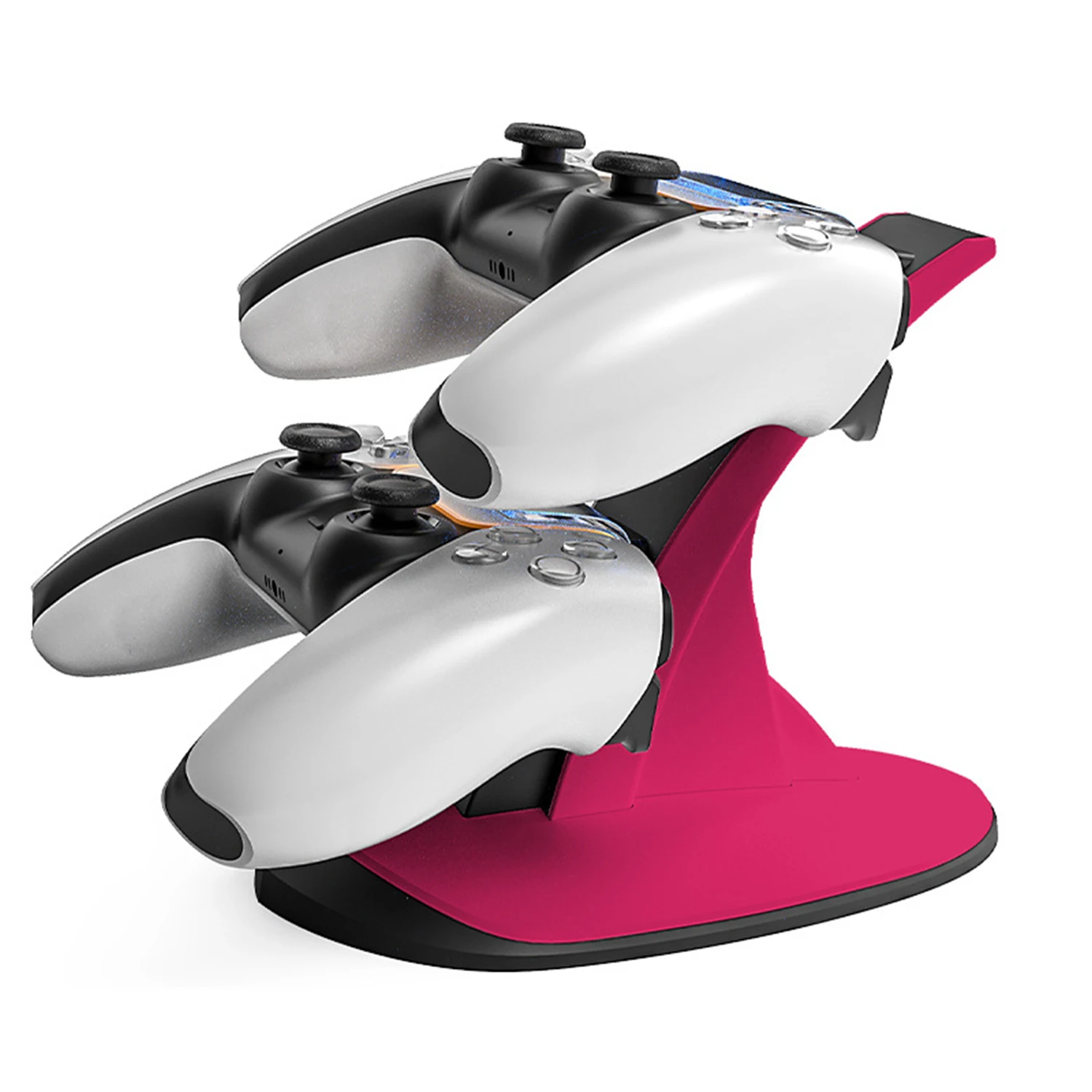 

Dual Fast Charger for Playstation 5 Controller Charger Station Charging Cradle Dock Station With LED Indicator for PS5 Gamepads