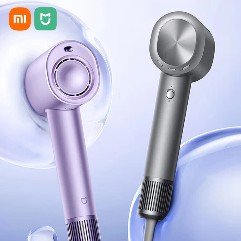 

Высокоскоростной фен для волос XIAOMI MIJIA H701, 1600 Вт, быстросохнущий, с использованием ионов воды, уход за волосами, умная, постоянная температура, многократное шумоподавление