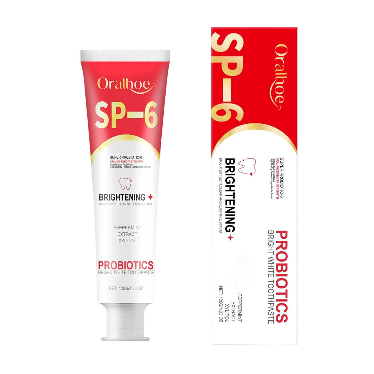 Probiotic Toothpaste SP-6 teeth whitening essence teeth whitening product Whitening Tooth Remove Plaque Stains 1/3/5PCS Teeth Whitener Oral Hygiene Clean Fresh Breath Denta
