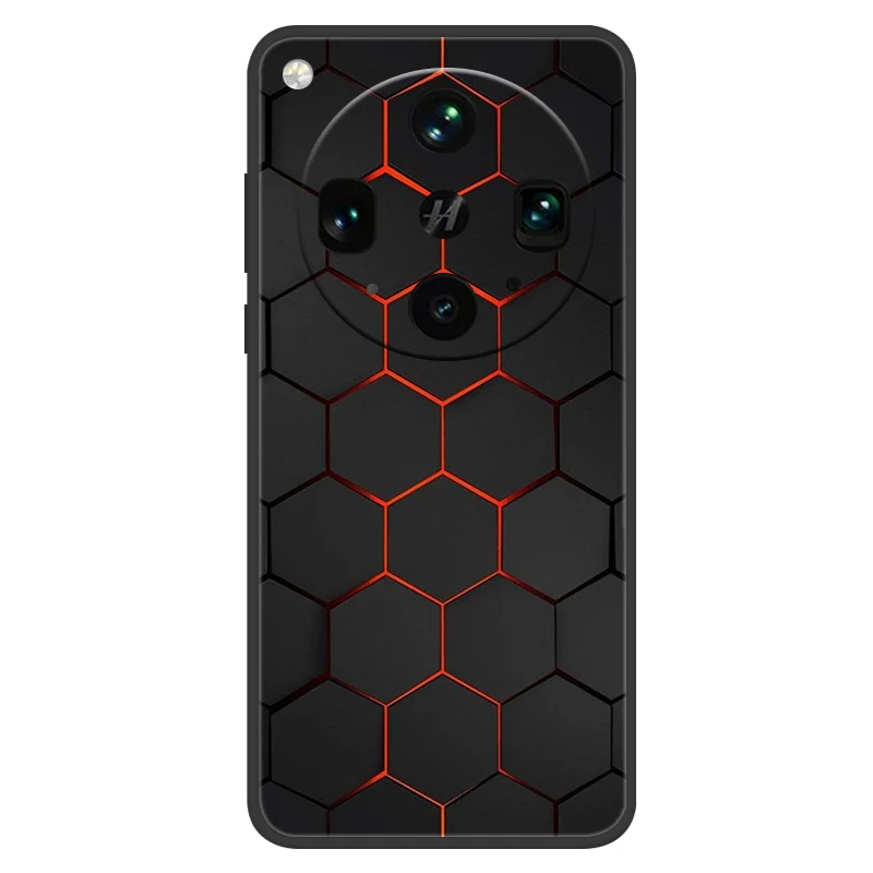 Charming Painted Silicone Shockproof Back Cover Case