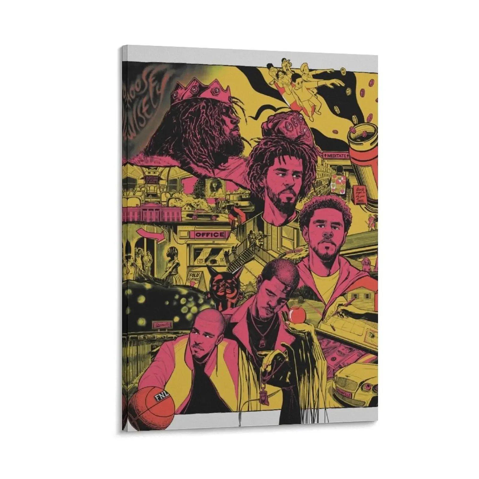 

Coles Evolution Canvas Painting posters for room decorations for the room Decorative paintings