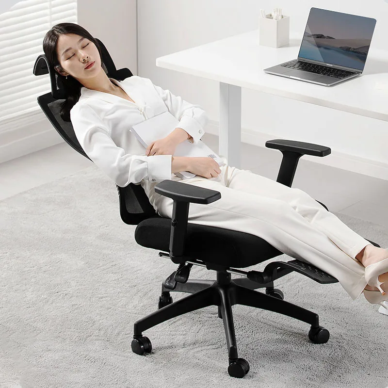 Ergonomic Chair Can Be Used for Lying Down, Computer Chair, Office Chair, Learning Waist Protection Chair, Esports Chair tj tianjun new workout sweat belt for waist protection yoga embossing belt for fltness shaping belt yx8708