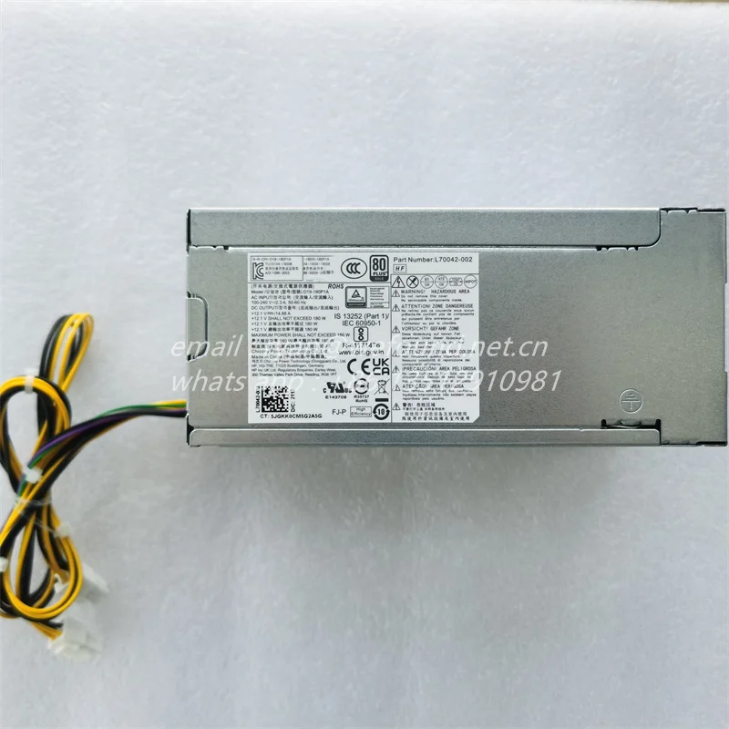 

D19-180P1A для HP 280/288 G6/G8 MT блок питания для настольного ПК