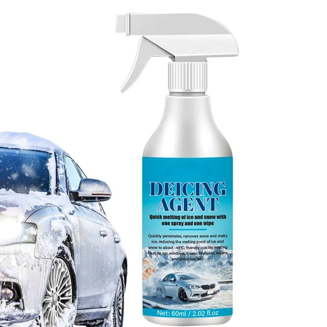 Car De-icer Spray Windshield De-icer Spray 100ml Snow Melting Agent  Prevents Re-freezing Thawing Spray Fast Acting Melts Ice And - Cleaning  Agent / Curing Agent - AliExpress
