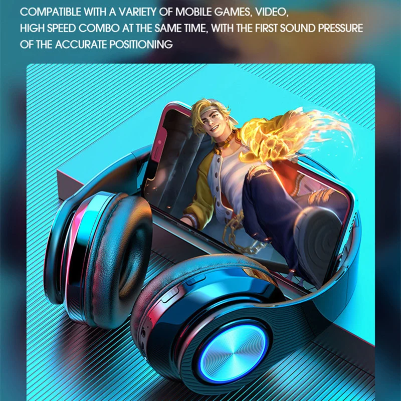 Foldable HiFi Bluetooth Headset 6