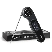 INKBIRD IHT-21K 0.5s Ultra Fast Reading Meat Thermometer 500mAh Rechargeable Home Food Thermometer for Cooking,BBQ,Milk,Brewing 1