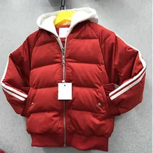 

Short Paragraph Thickened Fake Two-piece Men and Women Same Style Winter Padded Jacket Fashion Couple Jacket