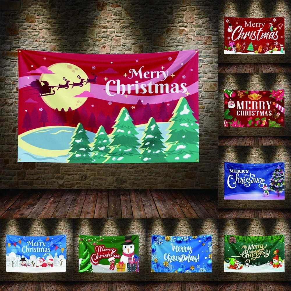 

3X5 Christmas decoration Flag Polyester Printed Other Banner For Decor ft Flag Decor,flag Decoration Banner Flag Banner B