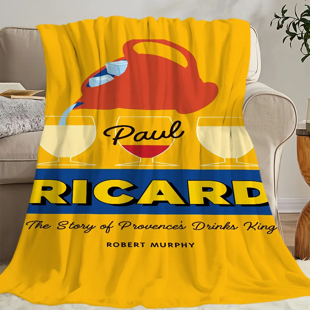 Warm Soft Plush Beer Nap R-Ricard Blankets Sofa rug for Living Room Office Bedroom Home Travel Fashion Kid Birthday Gift Flannel 5