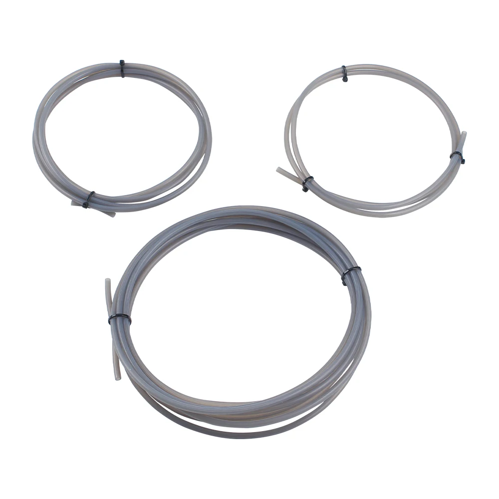 Rouleau de tube PTFE 4mm pour imprimante 3D, longueur de 2 mètres, emballage transparent