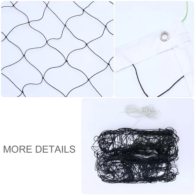 1 set 1 Set Beach Volleyball Net Standard Training Mesh For Outdoor Sports Durable Portable Net For Backyard Wedding Party Use 4