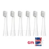 SOOCAS EX3 Replacement Toothbrush Heads For SO WHITE EX3 Electric Toothbrush DuPont Soft Bristles Replace Brush Head 5