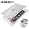 Shockproof Silicone Case For Apple iPad 9.7 10.2 10.9 2th 3th 4th 5th 6th 7th 8th 9th 10th Generation Flexible Transparent Cover 1
