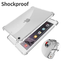 Shockproof Silicone Case For Apple iPad 9.7 10.2 10.9 2th 3th 4th 5th 6th 7th 8th 9th 10th Generation Flexible Transparent Cover 1