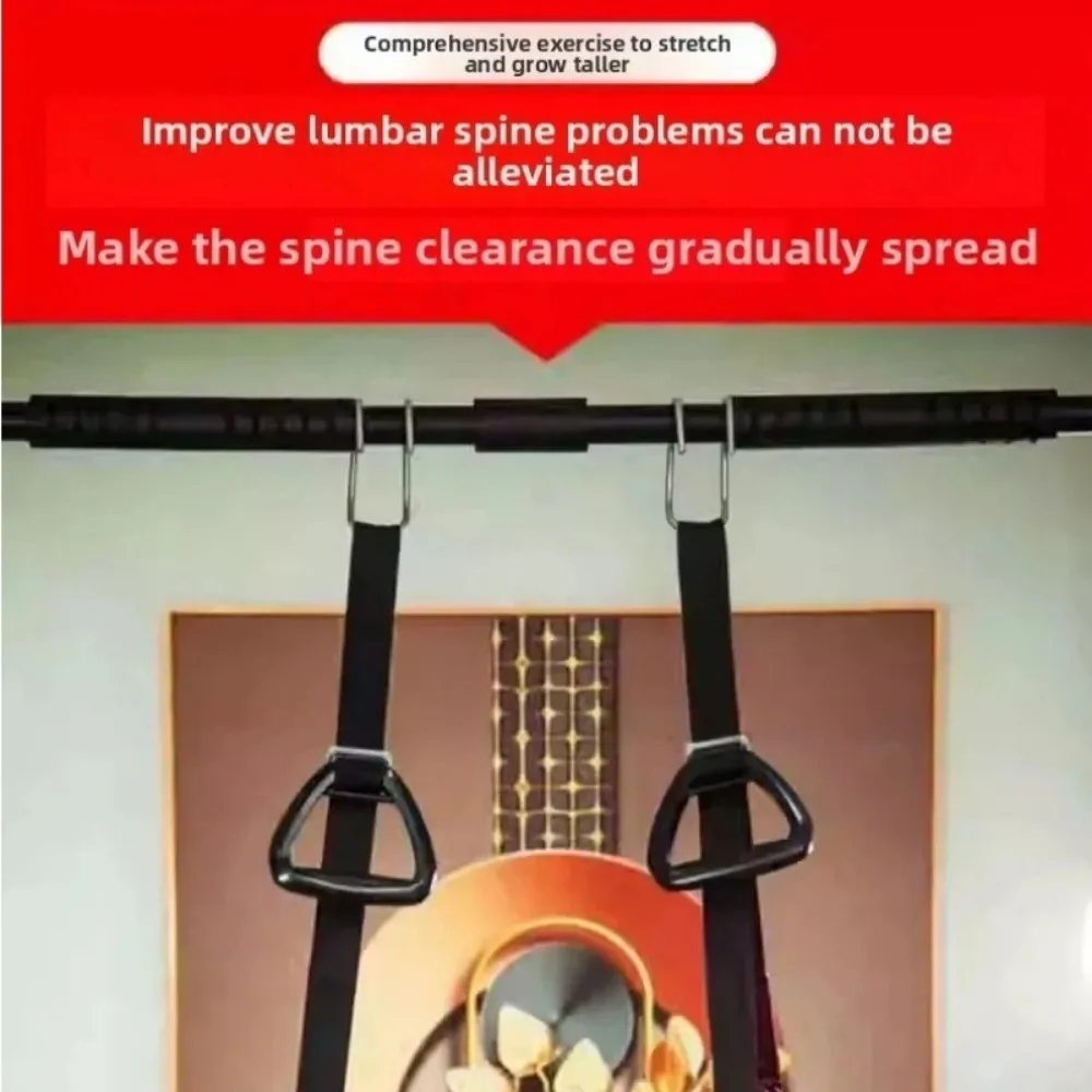 Hanging Traction Belt Ergonomic Waist Support Fitness Yoga Band Lumbar Stretching Device Spinal Stretching Belt