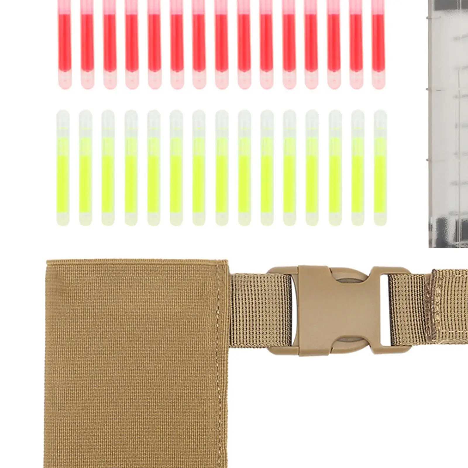 Marking Light Accessories Pouch Hanger Long Time Glow Glow Lighting Paintball Emergency Easy to Use Dispenser with Fixed Sleeve
