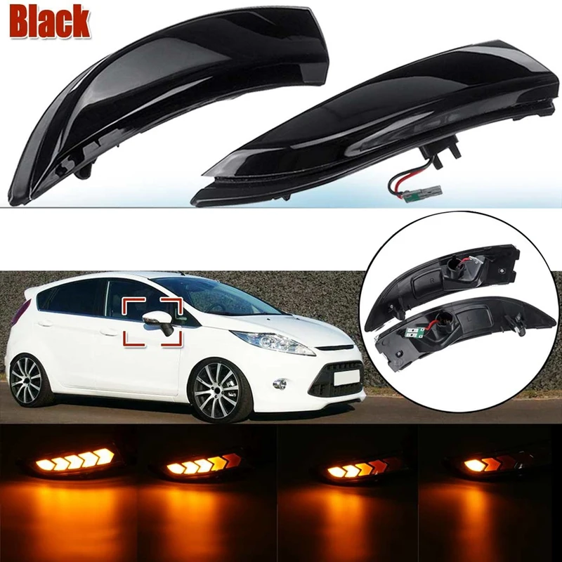 

2 шт., автомобильный сигнал поворота, заднее зеркало заднего вида