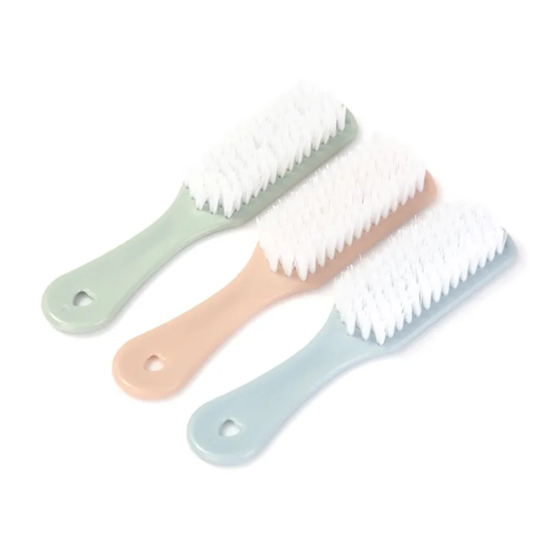 household multifunction cleaning brush plastic soft brush clothes cleaning brush shoe brush small brush hanging supplies Soft bristle brush cleaning brush shoe brush household hard bristle shoe washing laundry brush board brush shoe brush cleaning d