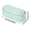 Jewelry Cleaner Machine Portable Jewelry And Glasses Cleaner Portable Glasses Cleaner With 3-Speed Timing Mode For Necklaces 6