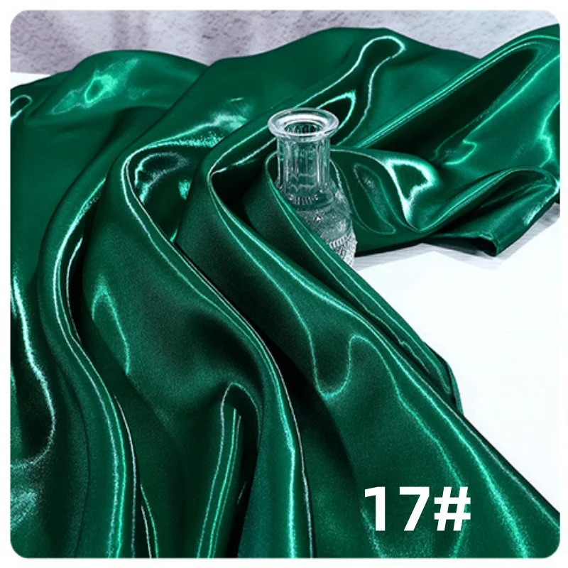 Liquid Water Light Reflective Satin Fabric by the Meter - Smooth, Breathable Finish