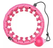 Adjustable Smart Hula Ring for Adults, Weighted Fitness Circle, 24 Detachable Knots, , Hot Selling, New